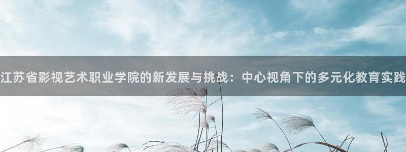 飞马影视电影：江苏省影视艺术职业学院的新发展与挑战：中心视角下的多元化教育实践